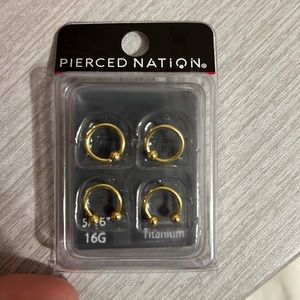 Pierced Nation septum rings